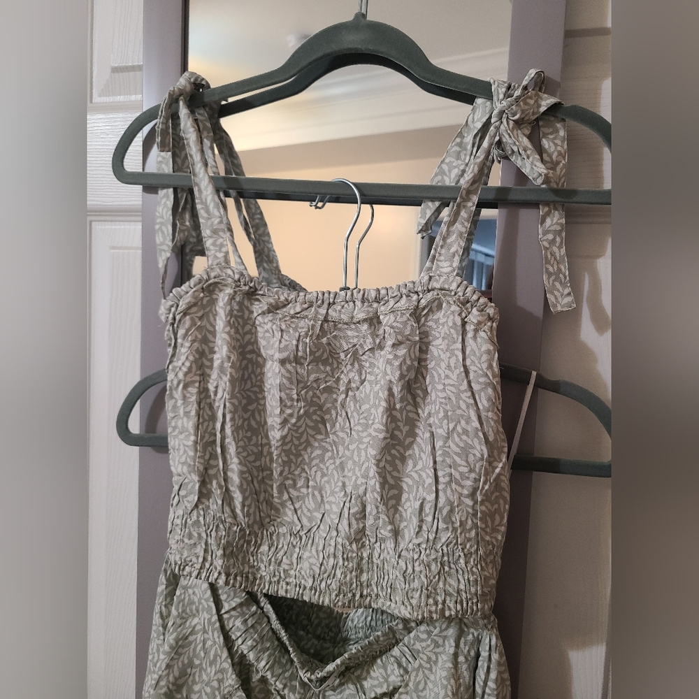 Salty Lemon Two Piece Matching Set Size Large Sag… - image 6